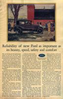 Reliability of new Ford as important as its beauty, speed, safety and comfort